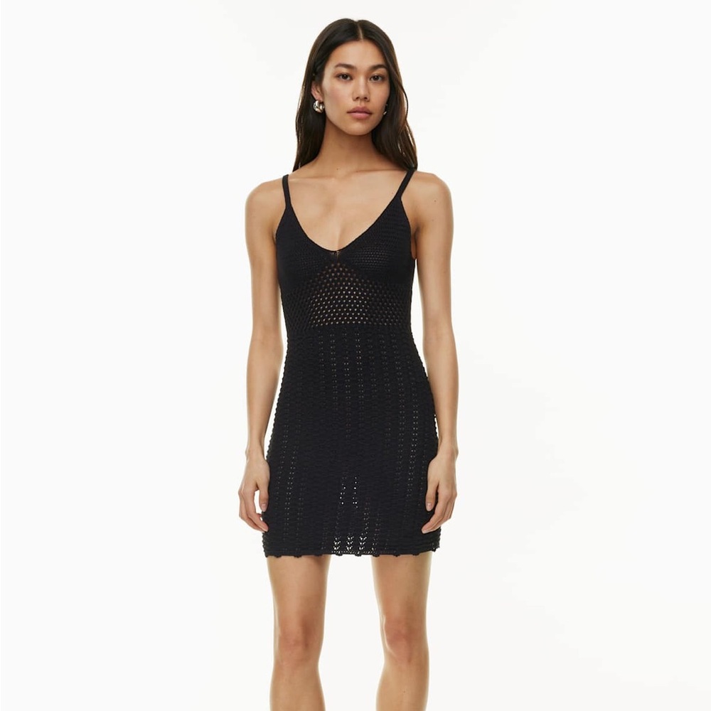 Wilfred Evie Crochet Mini Dress size XS